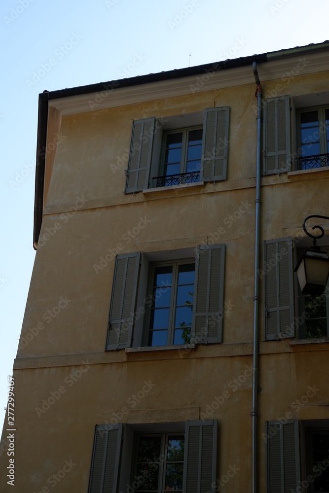 windows of a house