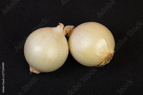Ripe white onion