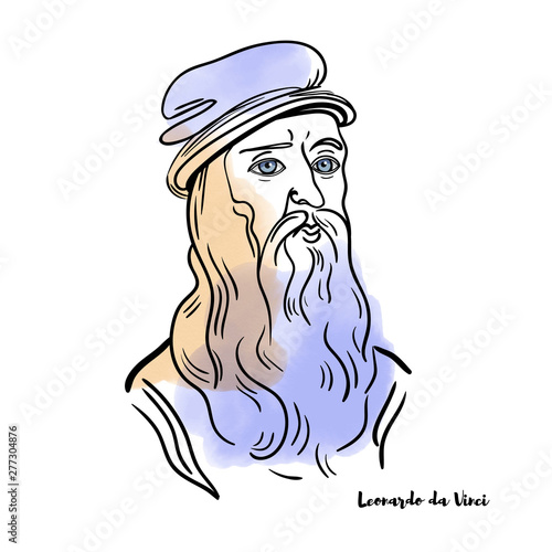 Leonardo da Vinci Portrait