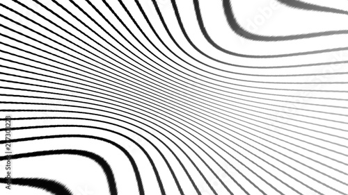 Black and White texture element . Hypnosis halftone psychedelic art . Graphic trendy syntwave background. Design element. photo