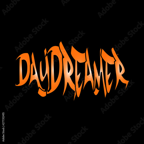 Daydreamer - Vector illustration design for banner, t shirt graphics, fashion prints, slogan tees, stickers, cards, posters and other creative uses