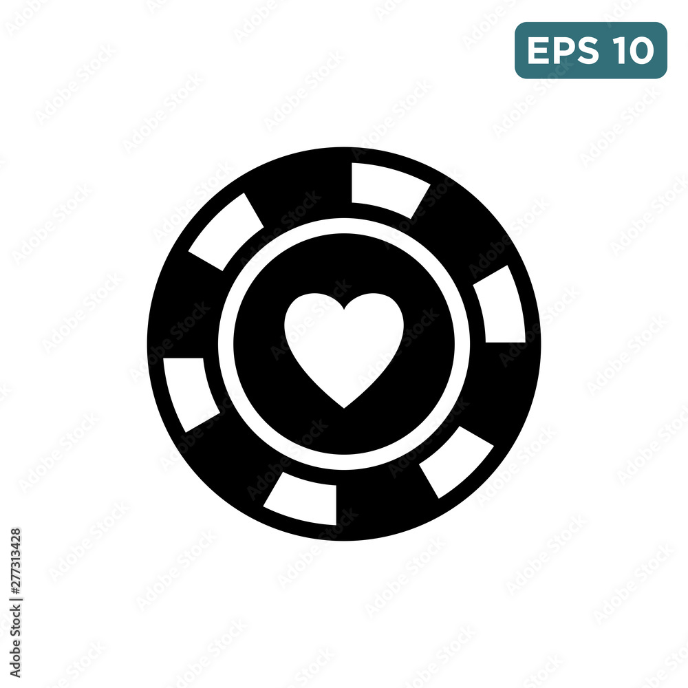 poker chip icon vecto - casino chip icon vector poker chip icon vecto - casino chip icon vector