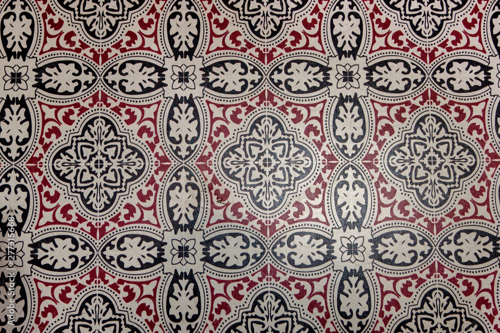 Traditional Portuguese spanish glazed tiles