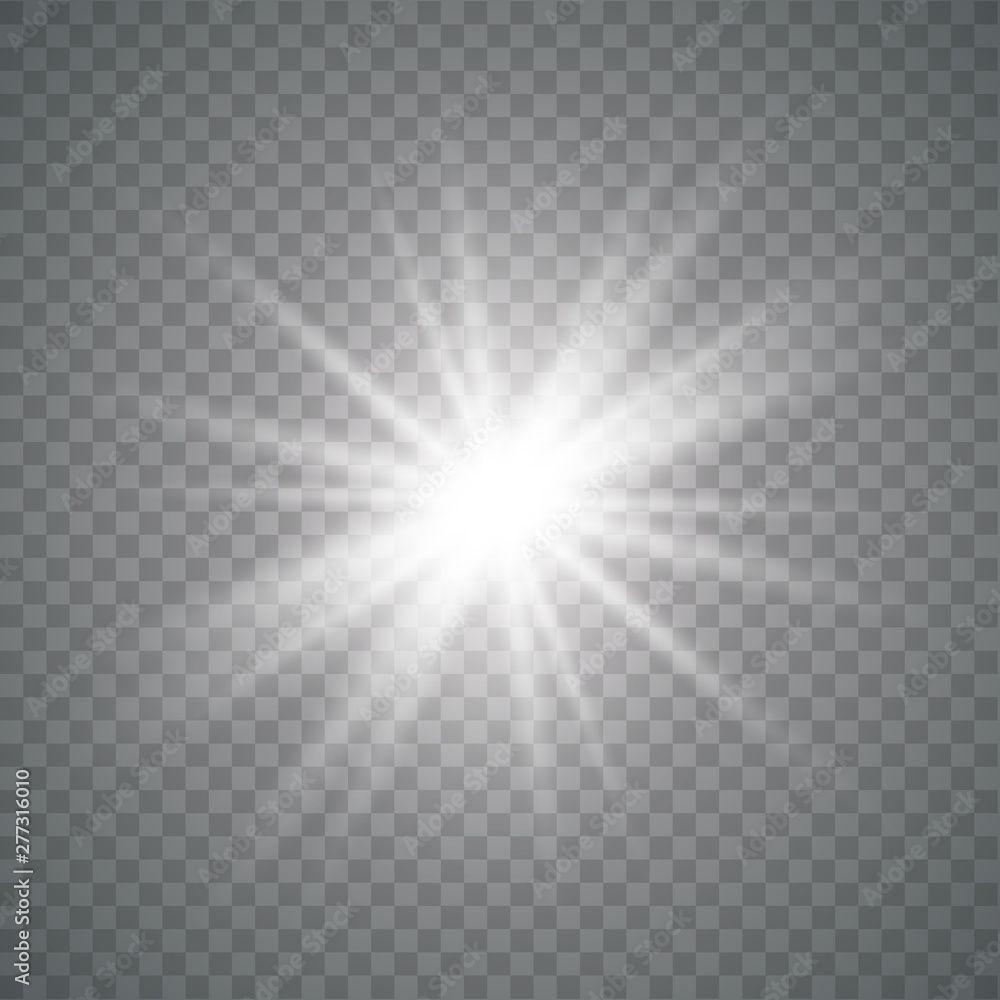 Glow light effect. Glow light effect.