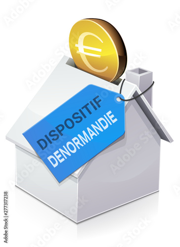 Investir en Euro dans une maison avec le dispositif Denormandie (reflet)