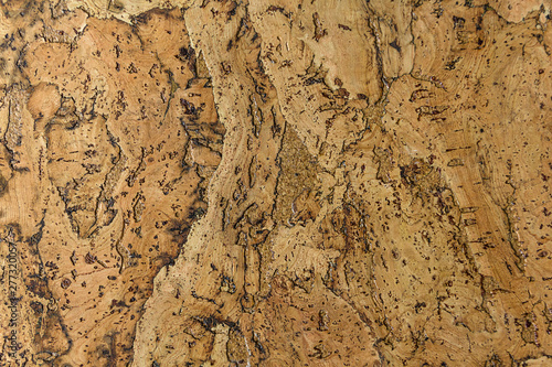 brown textured cork - closeup