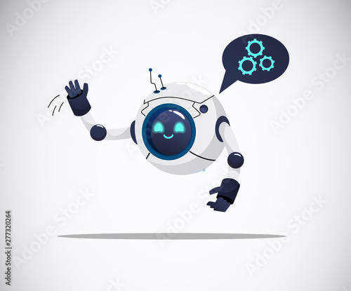 smiling chatbot