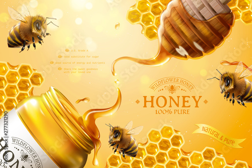 Pure honey ads