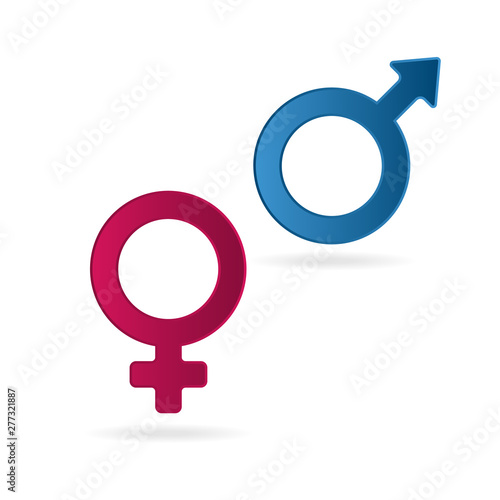 gender sign, vector symbol