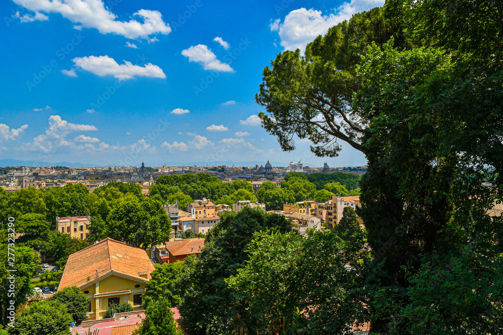 Blick auf die ewige Stadt Rom 