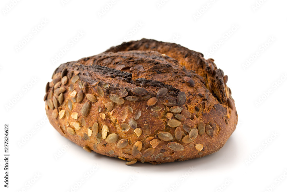 Kartoffelmehlbrot mit Kürbiskernen Kartoffelmehlbrot mit Kürbiskernen