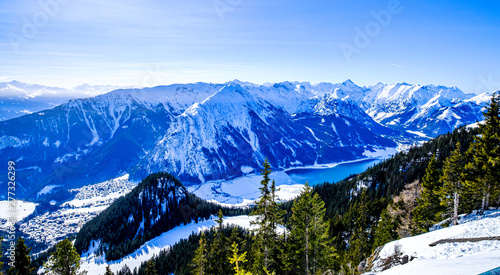 landscape near pertisau - austria photo