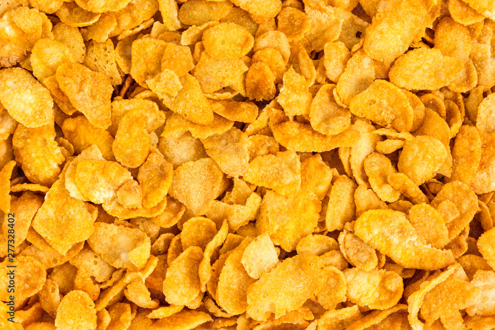 healthy food background of corn flakes healthy food background of corn flakes