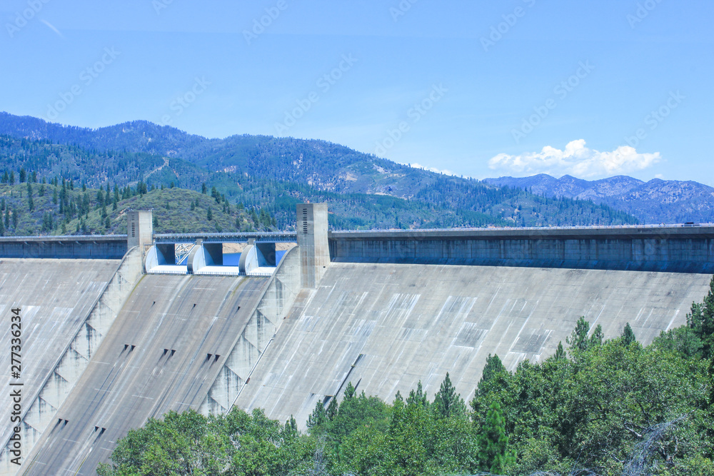 Shasta Dam -  dam across the Sacramento River in Northern California in the United States