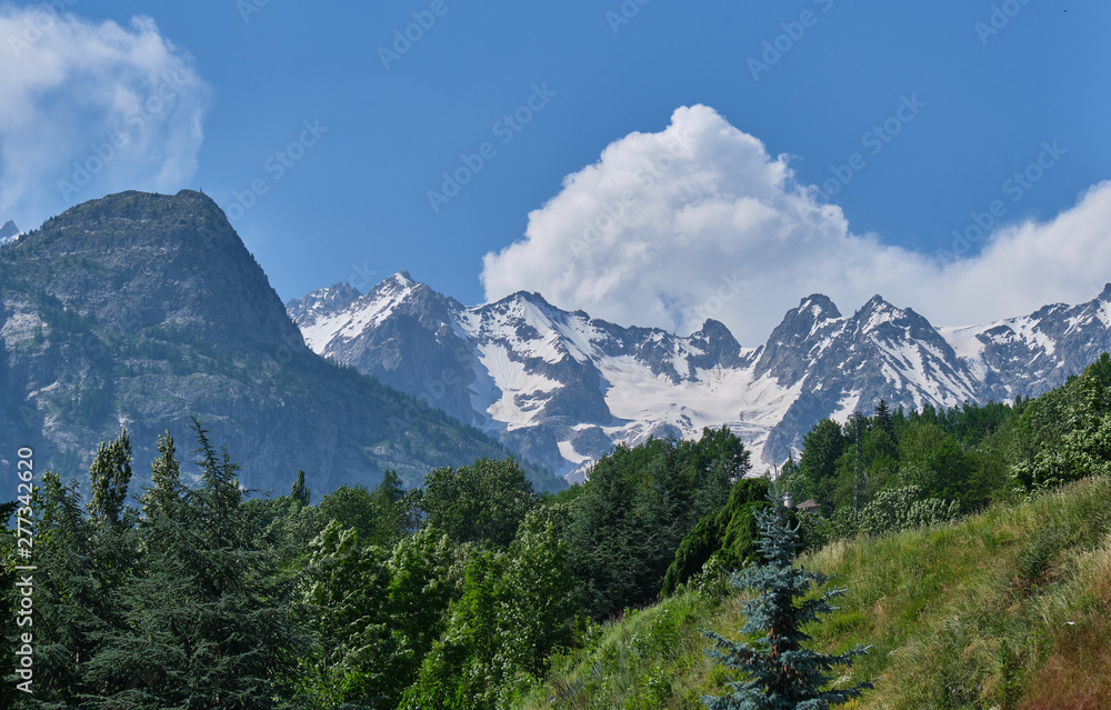 mountain in the alps