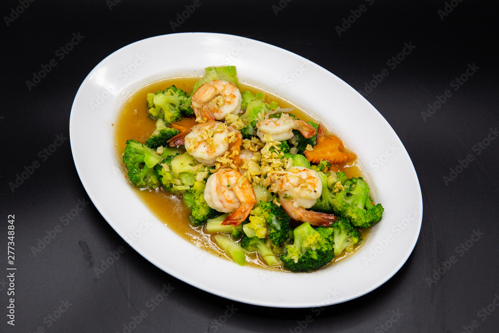 Stir Fried Broccoli with Shrimp Stir Fried Broccoli with Shrimp