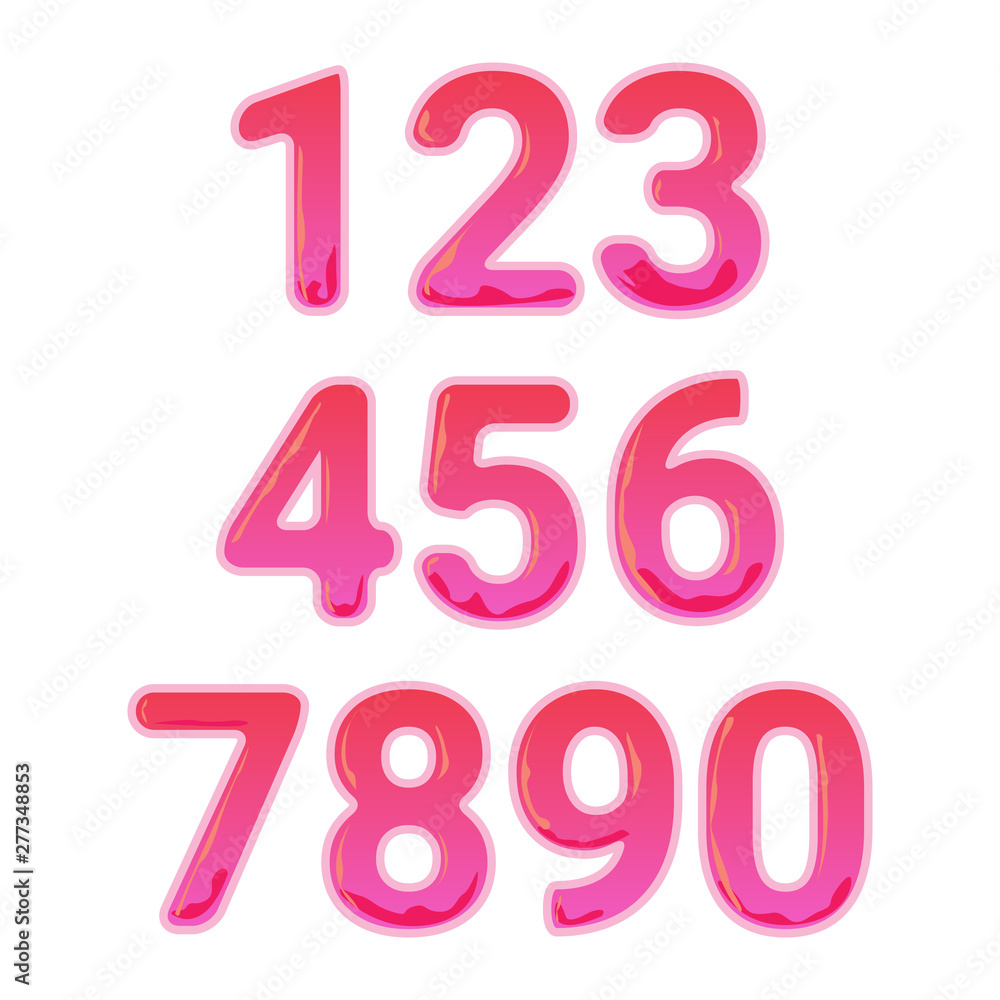 Set of bright isolated numbers. Set of bright isolated numbers.