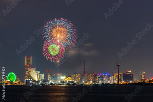 みなとみらいの花火・横浜