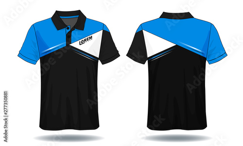 T-shirt polo design, Sport jersey template.	
