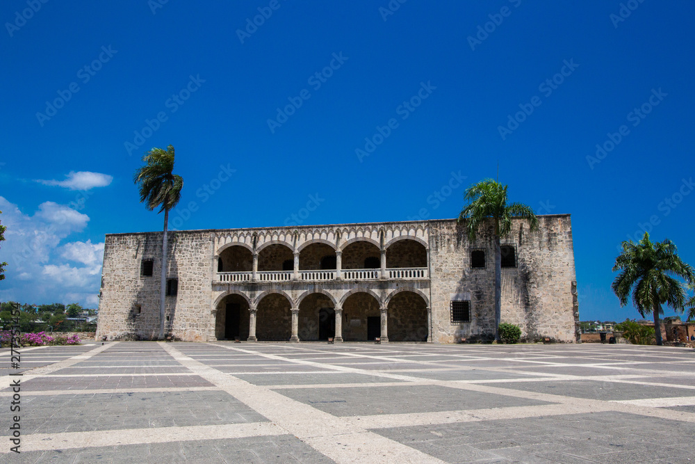 Colonial City of Santo Domingo. Dominican Republic. Alcazar de Colon main view