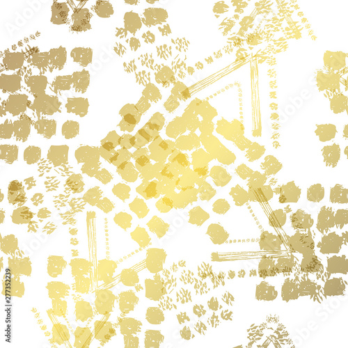 golden decorative pattern