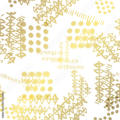 golden decorative pattern
