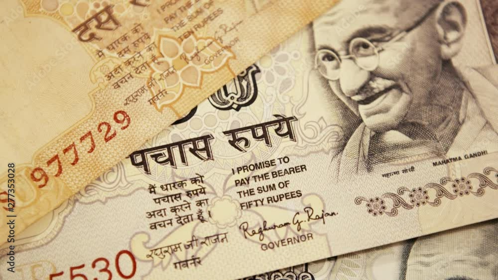 custom made wallpaper toronto digitalMahatma Gandhi close up Indian currency 10/50/100 Indian rupees. Pedestal down shot