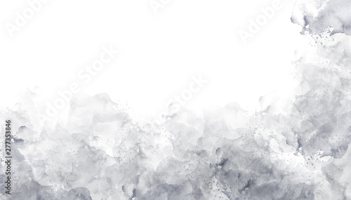 Gray watercolor background texture