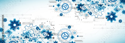 Abstract technology business background
