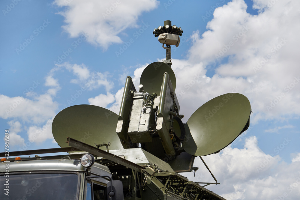 Military radar mobile complex