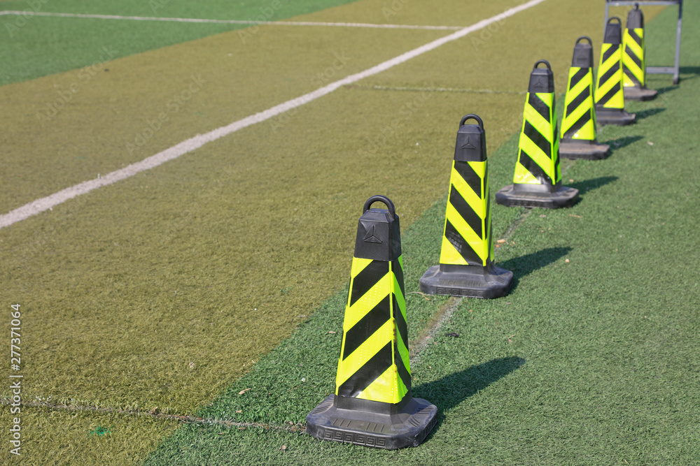 Conical barrel no parking sign Stock Photo Adobe Stock