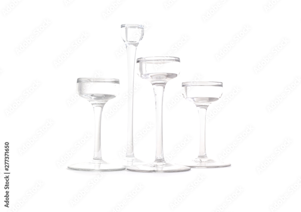 candlestick isolated on white background candlestick isolated on white background