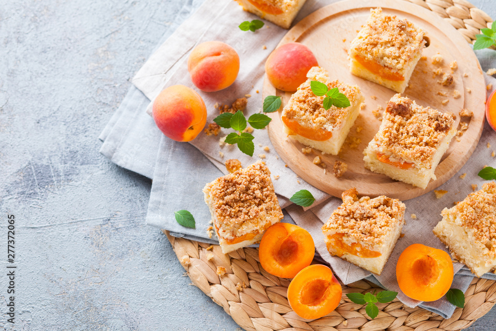 apricot summer cake
