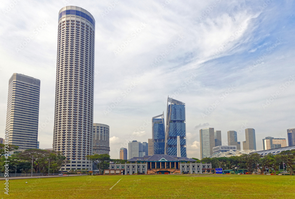 Fototapeta premium Padang, Singapur