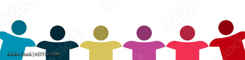 Graphic group connection,Teamwork People