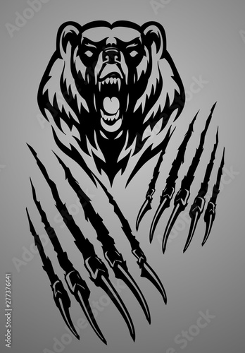Bear Rip Claw Front
