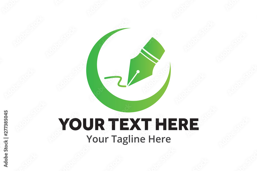 write logo , writer logo ,write icon writer icon flat style design with color for identity , business and button write logo , writer logo ,write icon writer icon flat style design with color for identity , business and button