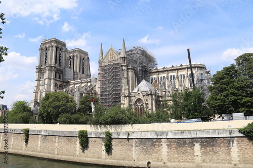 Chantier de la Cathédrale Notre Dame de Paris
