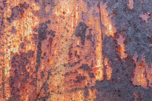 Old Weathered Rusty Metal Texture