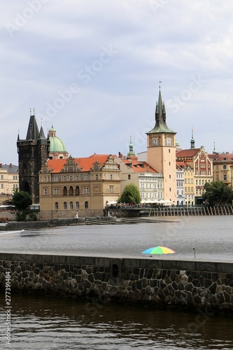 praha, river, city, architecture, water, vltava, tower, czech, town, church, old, building, cityscape, cathedral, house, view, landmark, 