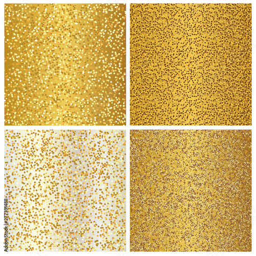 set of glittering Vector background