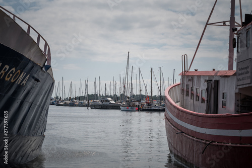 Fehmarn im Sommer, Hafen von Burgstaaken photo