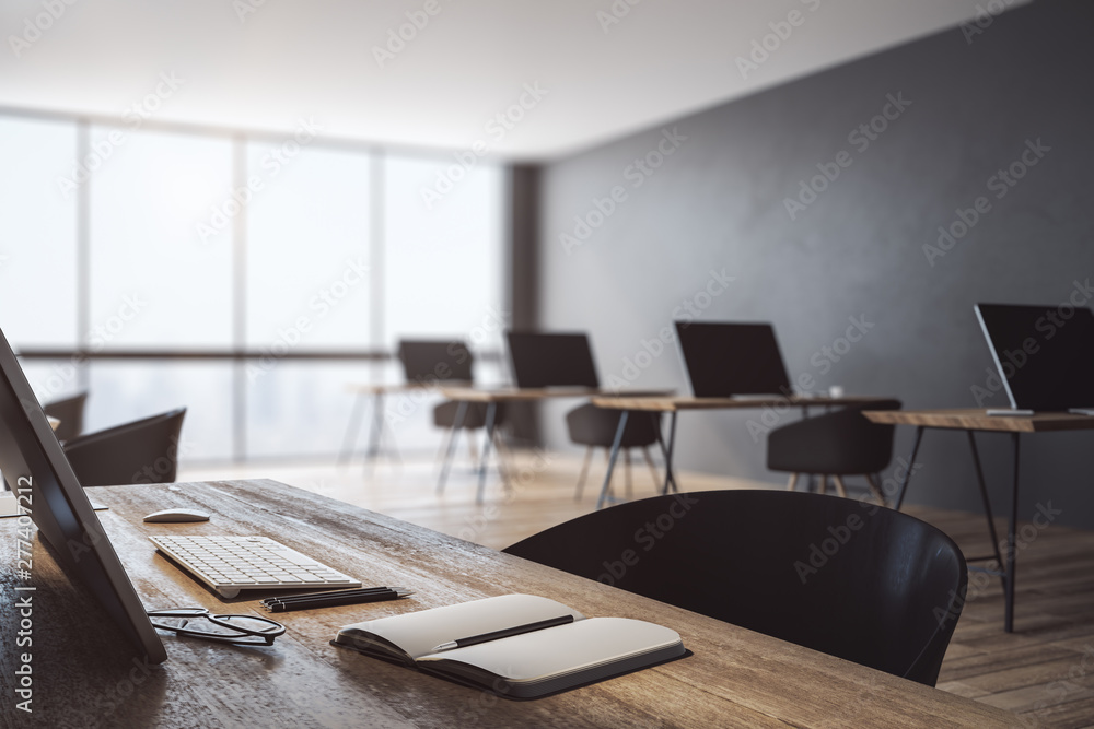 Contemporary office interior