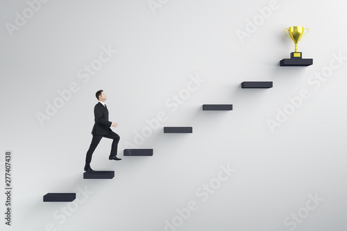 Fotografie Leadership and ambition concept