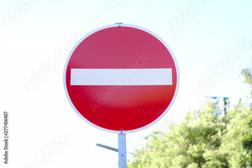Verkehrszeichen Durchfahrt verboten