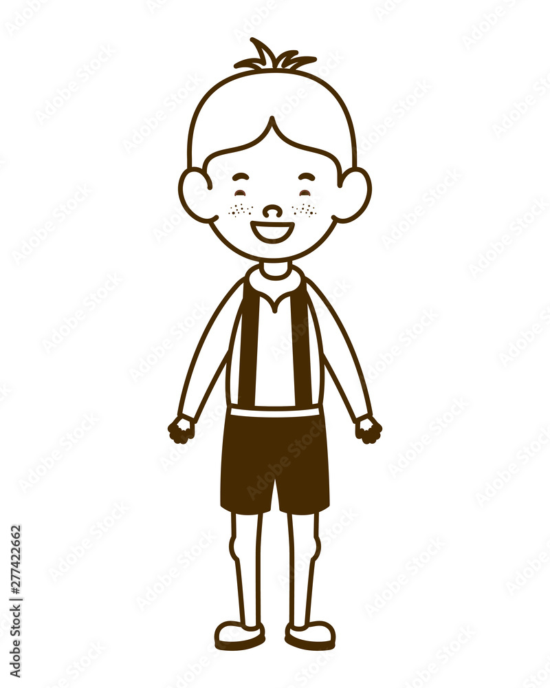 silhouette of student boy standing on white background silhouette of student boy standing on white background