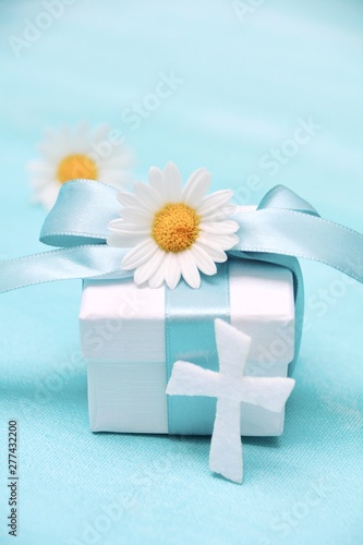 Geschenk mit Kreuz - Konfir...