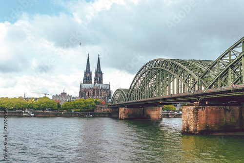 Obraz na płótnie Cologne, Germany w salonie