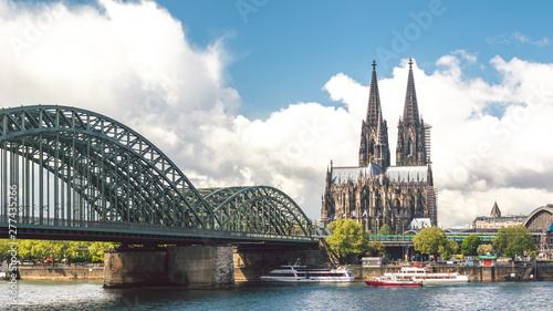 Obraz na płótnie Cologne, Germany w salonie