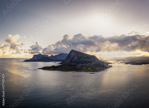 Sunrise at Lofoten Island at northern Norway – Europe